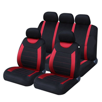 9PCS Universel En Cuir De Luxe Housse De Voiture Siège Protecteur Coussin Couvre Arrière Avant