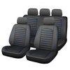 9 pièces avant et arrière 5 places couverture voiture siège complet couvre protecteur cuir PU pour camion