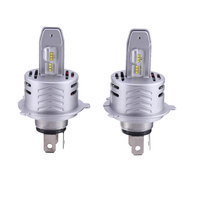 9S voiture LED phares ampoule de brouillard H1 H4 H7 IP68 100W 12000LM 6500K blanc 2PCS