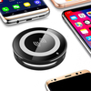 9V Qi standard sans fil LED rapide chargeur de bureau Pad pour iPhone 8 X Plus S8 S9 Note 8