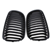 A Set Noir Car Mat Grille Grille Avant pour BMW E90 LCT 3-Serise