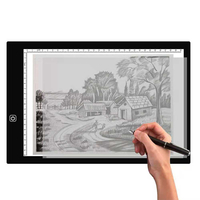 A3 LED Light Box Tracing Planche à dessin Art Design Pad Slim Lightbox USB Projecteur