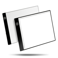 A5 / A4 LED Tablette de Dessin Pad Graphique Numérique USB 3 Niveaux Gradation Lumière Conseil Électronique Art Graphiqu