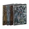 A5 en relief Dragon métal journal en trois dimensions carnet de notes carnet de voyage journal de voyage livre à main ca