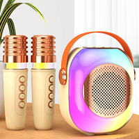 A5 Mini bluetooth Speaker Portable Speaker with Dual Microphone Bass Diaphragm RGB Light Voice Change AUX TF Card U Disk