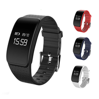 A59 cardiofréquencemètre moniteur de pression artérielle podomètre sport smart bracelet pour iphone x 8 samsung