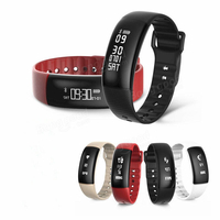 A69 0.87 pouces OLED Moniteur de Fréquence Cardiaque Podomètre Sport Smart Bracelet Pour iphone X 8/8 Plus Samsung S8