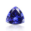 AAAAA + bleu brillant Triangle Cut Gemstone non chauffé Zircon 11.20ct 12x12mm Bijoux Décorations