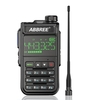 ABBREE AR-518 Full Bands Talkie-walkie 128 canaux LCD Écran couleur Radio bidirectionnelle Air Band DTMF SOS Fonction d&