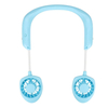 ABS Portable Mini Ventilateur Mains Libres Li-ion Batterie USB Rechargeable Cou Cou Suspendu Ventilateur De Sport Person