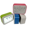 ABSLEDNuitLumièreThermomètreNumérique Grand LCD Affichage Horloge Snooze Fonction avec Cal