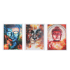 Abstrait Colorful Joss Statue Impression Sur Toile Peintures Art Peinture Affiches Impressions Mur Art Sans Cadre pour S