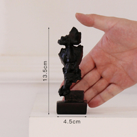 Abstrait No Speak Figure Statue Artisanat Ornement Sculpture Décor À La Maison Ornement Art Décorations
