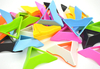 ABS Triangle multicolore en plastique Cube Base ADHD Autisme réduit le stress Focus Attention Jouets