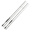 Abu Garcia 1.98/2.1/2.28m carbone filature argent MAX canne à pêche tige de coulée EVA poignée léger outil de pêche en p