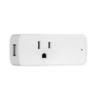 AC 100-240V Mini Smart WiFi Socket Switch App Télécommande Fonction de synchronisation Commande vocale avec USB