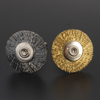 acier / fil de cuivre brosse de roue de fil de pinceau pour meuleuse outil de polissage Dremel outil rotatif