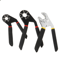 Acier au carbone multifonctionnel de clé de poignée de clé hexagonale réglable de 6 / 8in