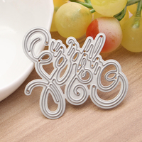 Acier découpage diy stencil scrapbook carte album papier embossing décoration artisanale