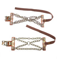 Acier de secours en hiver Voiture de neige Chaîne Camion Roue Roue Antidérapante Ceinture de sécurité S / L Conduite séc