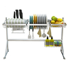 Acier inoxydable Cuisine Plat Séchage Rack Plat Egouttoir Rack Étagère De Stockage Rack Tasse Plaque Plat Porte-Supports