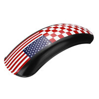 Acier inoxydable de garde-boue arrière de moto de 6, 1 pouces plat pour le hachoir de Bobber