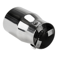 Acier inoxydable de tuyau déchappement automatique de pointe de silencieux déchappement de voiture universelle