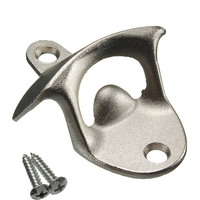 Acier inoxydable Fer à montage mural Bar Ouverture de la bière Ouverture de la bouteille en verre Ouverture du bouchon a