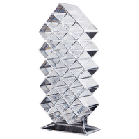 Acrylique 28 Grilles Support De Rouge À Lèvres Maquillage Cosmétique Organisateur Boîte De Rangement Conteneur Outils Ki