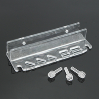 Acrylique Aquarium Fish Tank Plantes Aquatiques Élagage Outils Titulaire Rack Pour Pince À Épiler Ciseaux