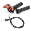 Action rapide Twist Throttle avec câble rouge 125cc 140cc 150cc Pit Bike