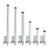 Actionneur linéaire de moteur de 50-500mm 9mm / s dalliage daluminium de 1200N CC 12V actionneur linéaire 30W