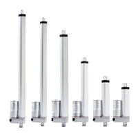 Actionneur linéaire de moteur de 50-500mm 9mm / s dalliage daluminium de 1200N CC 12V actionneur linéaire 30W