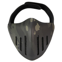 ACTION UNION MK036 TPU Masque Tactique Chasse En Plein Air Cyclisme Sport Masques Avec Couvre-Camouflage