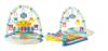 Activité de piano musical Soft Fitness Four Kinds Kid Playmat Sleeping Cotton Mat