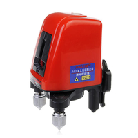 ACULINE AK435 Niveau laser croisé à nivellement automatique à 360 degrés Rouge 2 lignes 1 point