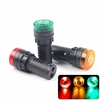 AD16-22SM 12V 24V 110V 220V 380V 22mm Flash Signal lumineux LED Active Buzzer indicateur dalarme sonore rouge vert