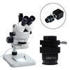 Adaptateur 1 / 2CTV dobjectif de monture C 0.5X pour accessoires de Microscopio de caméra de Microscope à Zoom stér
