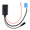 Adaptateur audio de câble auxiliaire Bluetooth 5.0 pour voiture USB mains libres avec microphone AUX Lossless MIC