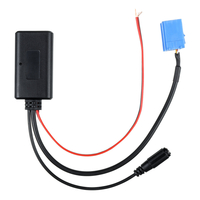 Adaptateur audio de câble auxiliaire Bluetooth 5.0 pour voiture USB mains libres avec microphone AUX Lossless MIC