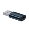 Adaptateur Baseus USB3.1 mâle vers Type-C femelle connecteur de transfert de vitesse 10 Gbps pour ordinateur portable/or