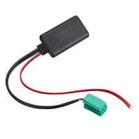 Adaptateur bluetooth pour voiture Câble AUX Radio stéréo pour Renault Clio Kangoo Megane Scenic 2005-2011 12V
