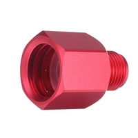Adaptateur convertit le réservoir de CO2 en raccord mâle standard 5 / 8-18 et raccord femelle TR21-4 rouge