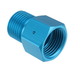 Adaptateur convertit le réservoir de CO2 en raccord mâle standard G1/2 / CGA320 et raccord femelle G1/2 / CGA320,  bleu