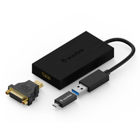 Adaptateur daffichage Wavlink USB 3.0 vers HDMI 4K Prend en charge jusquà 6 écrans,  adaptateur de carte vidéo