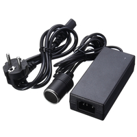 Adaptateur dalimentation pour véhicule DC12V à AC100-240V 5A 1.6M US / EU Plug