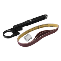 Adaptateur de bande de ponçage bricolage pour meuleuse dangle électrique 100/115/125 pour M10 / M14 travail du bois
