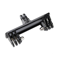 Adaptateur de base à montage sur support double Monopode Stand Holder pour caméra GoPro Hero yi