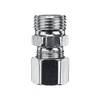 Adaptateur de brûleur de cuisinière de 1/2 pouce en acier inoxydable pour tuyau en spirale de cuisinière