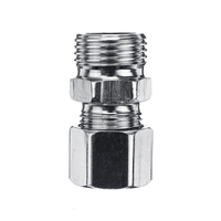 Adaptateur de brûleur de cuisinière de 1/2 pouce en acier inoxydable pour tuyau en spirale de cuisinière